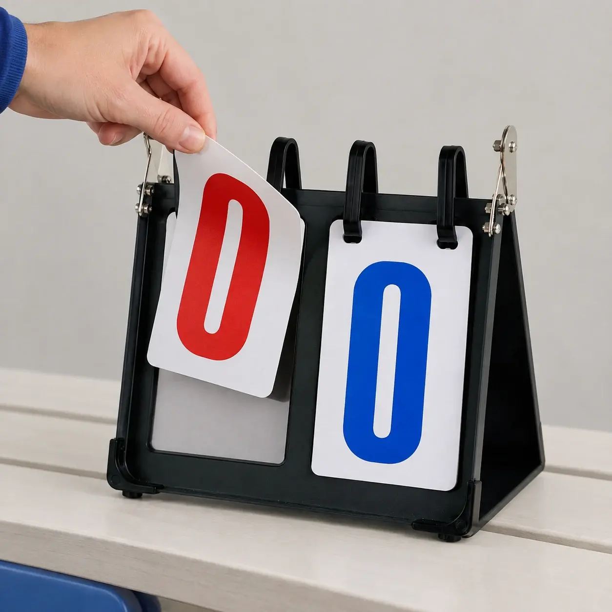 Court Flip Scoreboard | in use