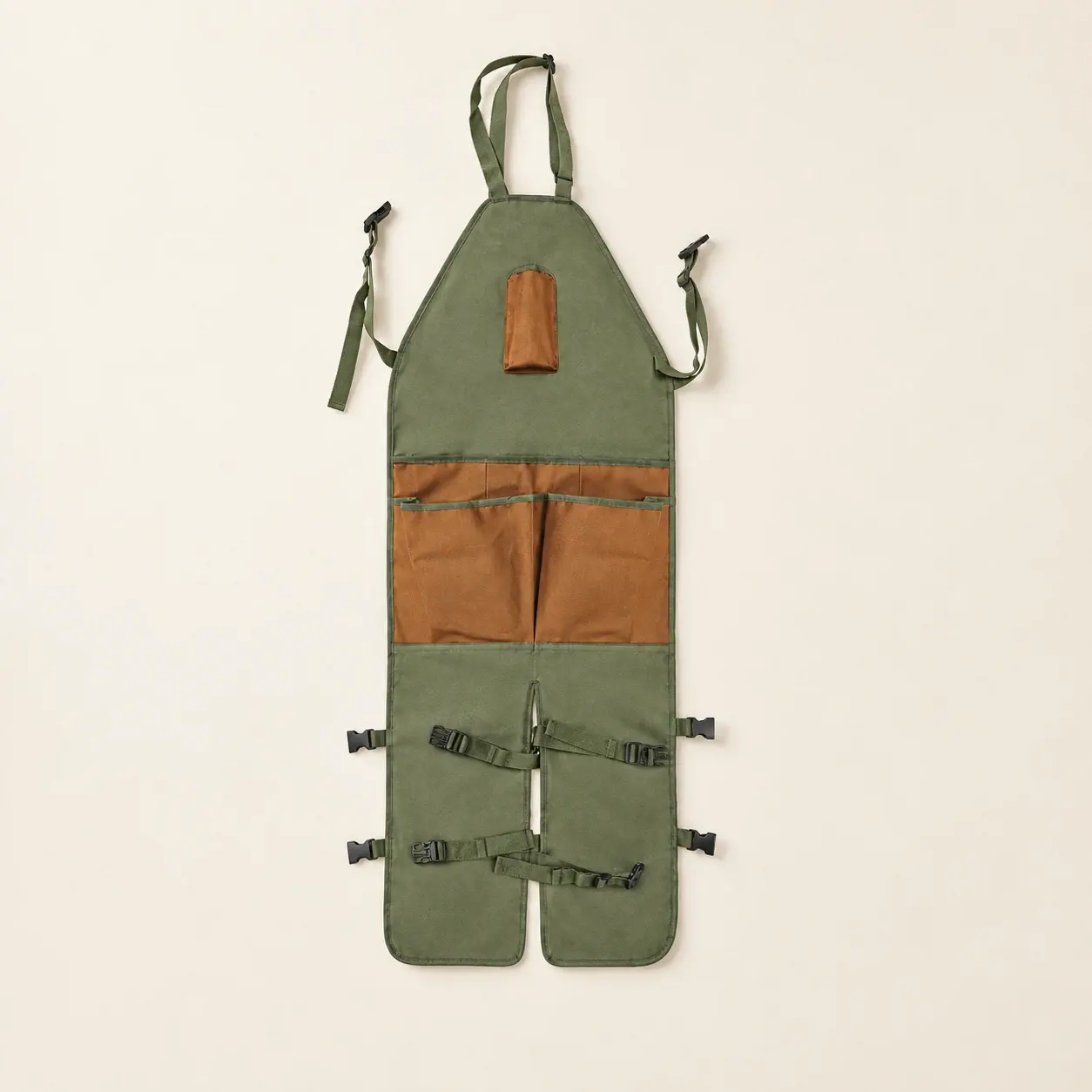 Garden Workshop Apron, selected product photographed on warm ivory