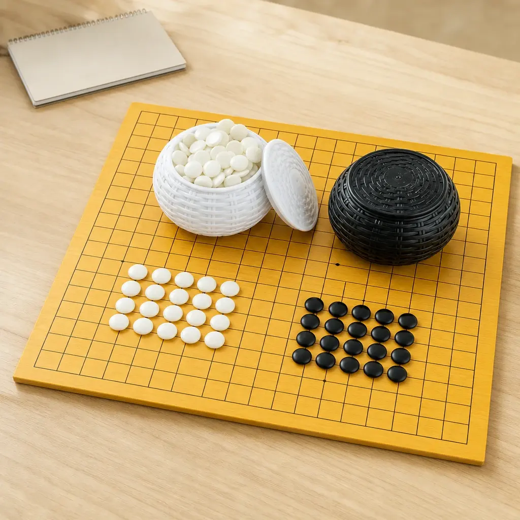 Rollaway Go Set on a creative worktable