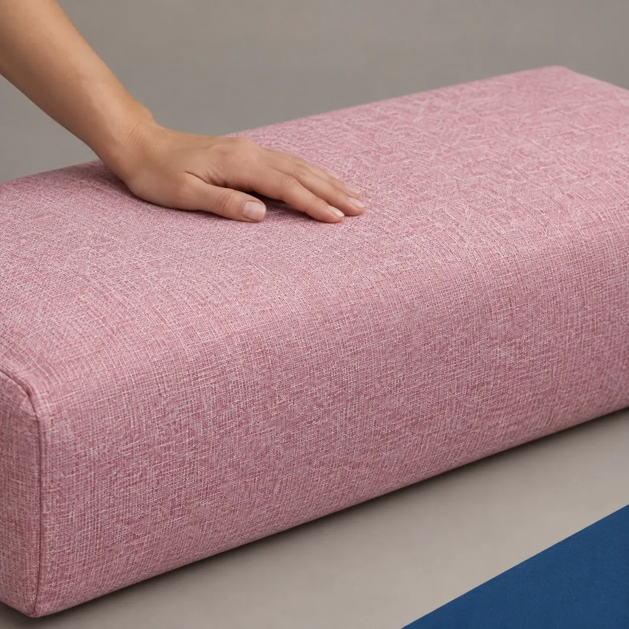 Rectangular Practice Bolster | in use