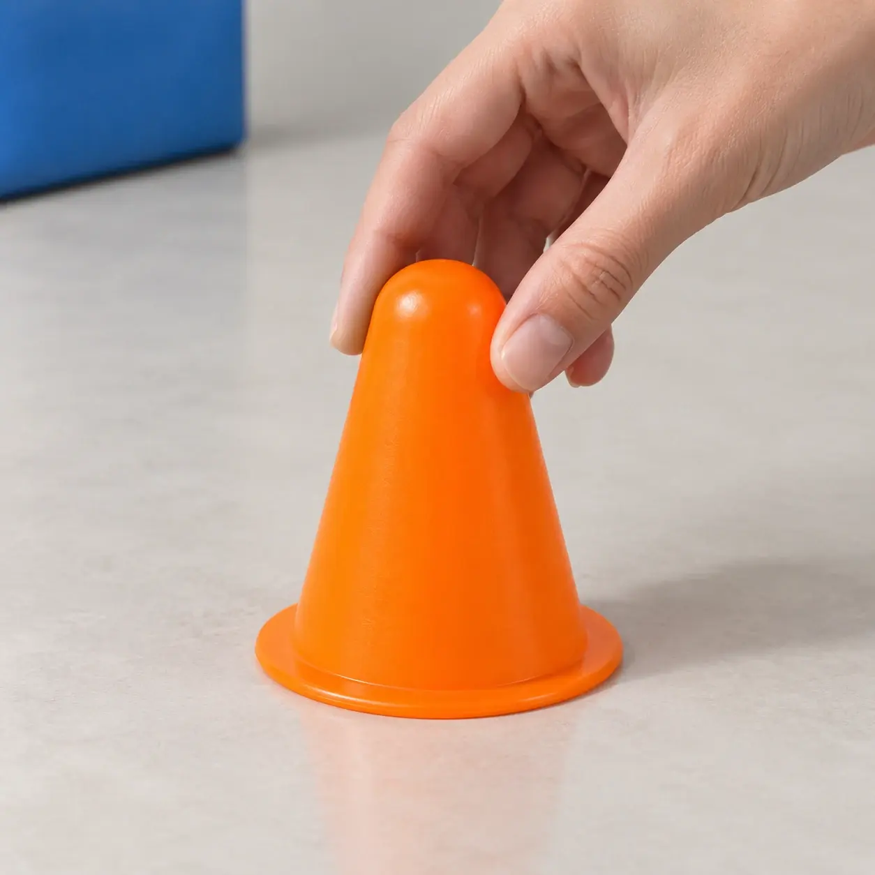 Ten Mini Training Cones | in use
